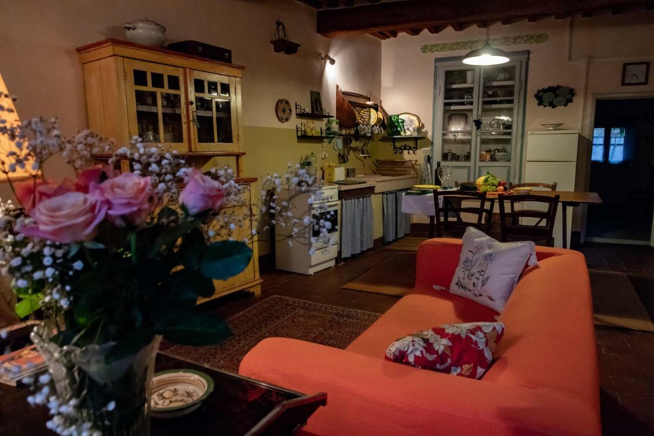 Villa La Casa Rosa Vitiano Exterior foto
